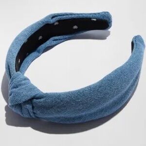Lele Sadoughi Denim Headband